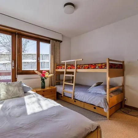 Directly On The Slopes Ski In Out Apartment 1 Parking La Tzoumaz