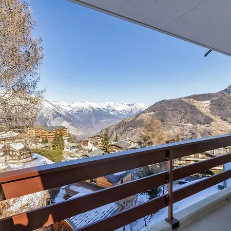 Directly On The Slopes Ski In Out Apartment 1 Parking La Tzoumaz