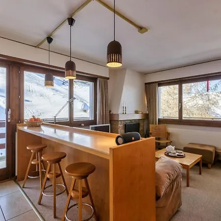 Prázdninový dům Directly On The Slopes Ski In Out Apartment 1 Parking La Tzoumaz